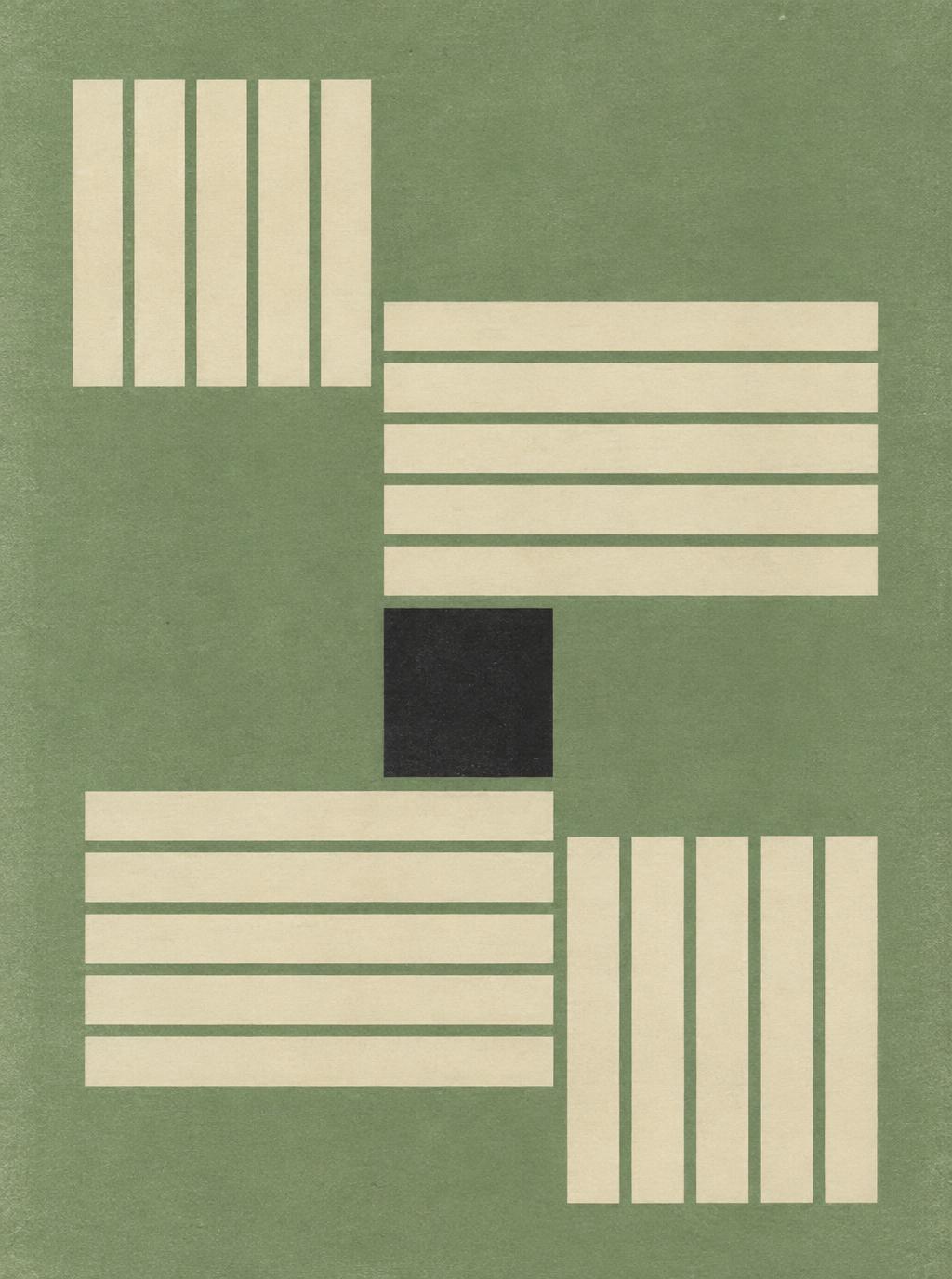 Abstract sage and ivory cover for Systems That Stick